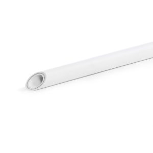 Труба полипропиленовая Fusitek SDR 6 - PPR/Al/PPR для холодной воды, горячей воды и отопления армированная Белый