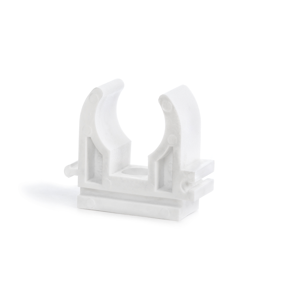 Опора одинарная Fusitek полипропиленовая Белый