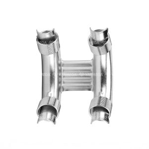 Фиксатор поворота трубы Varmega 90° с кольцами сдвоенный