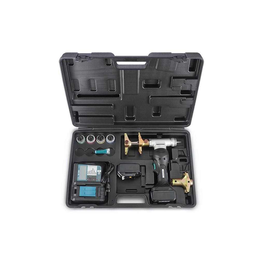 Комбинированный аккумуляторный инструмент для расширения труб и запрессовки надвижных гильз Varmega Slide-fit — изображение 2