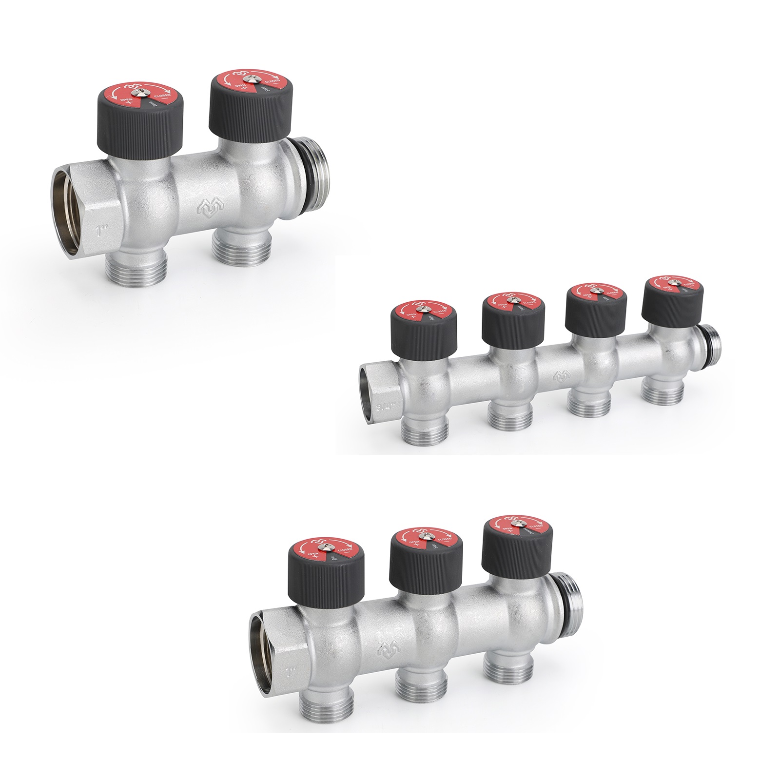 Коллектор распределительный Varmega VMMM03 с регулировочными клапанами